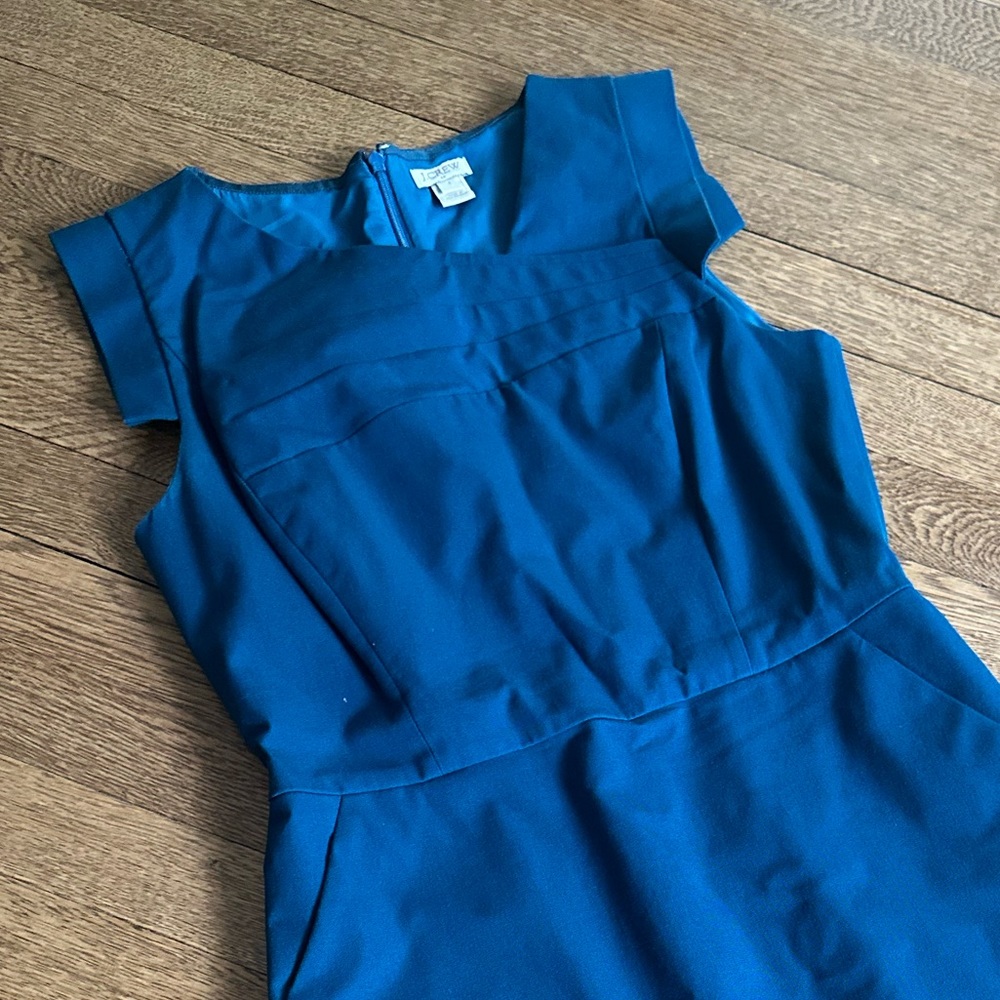 J Crew Factory • Origami Sheath dress • Style G6420 - Picture 5 of 7